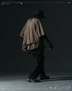 SS23 / 07 — T23-070 2 in 1 Vest Shirt (Brown)