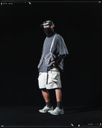 SS23 / 11 —  S23-068 Hollow Pocket Shorts (Ivory White)