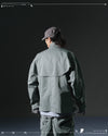 AW23 / 06 —J23-027  Trapezoidal Visor Coach Jacket (Sage Green)