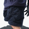 Capsule 02 / CSS-107 Drill Orb Shorts (Navy)