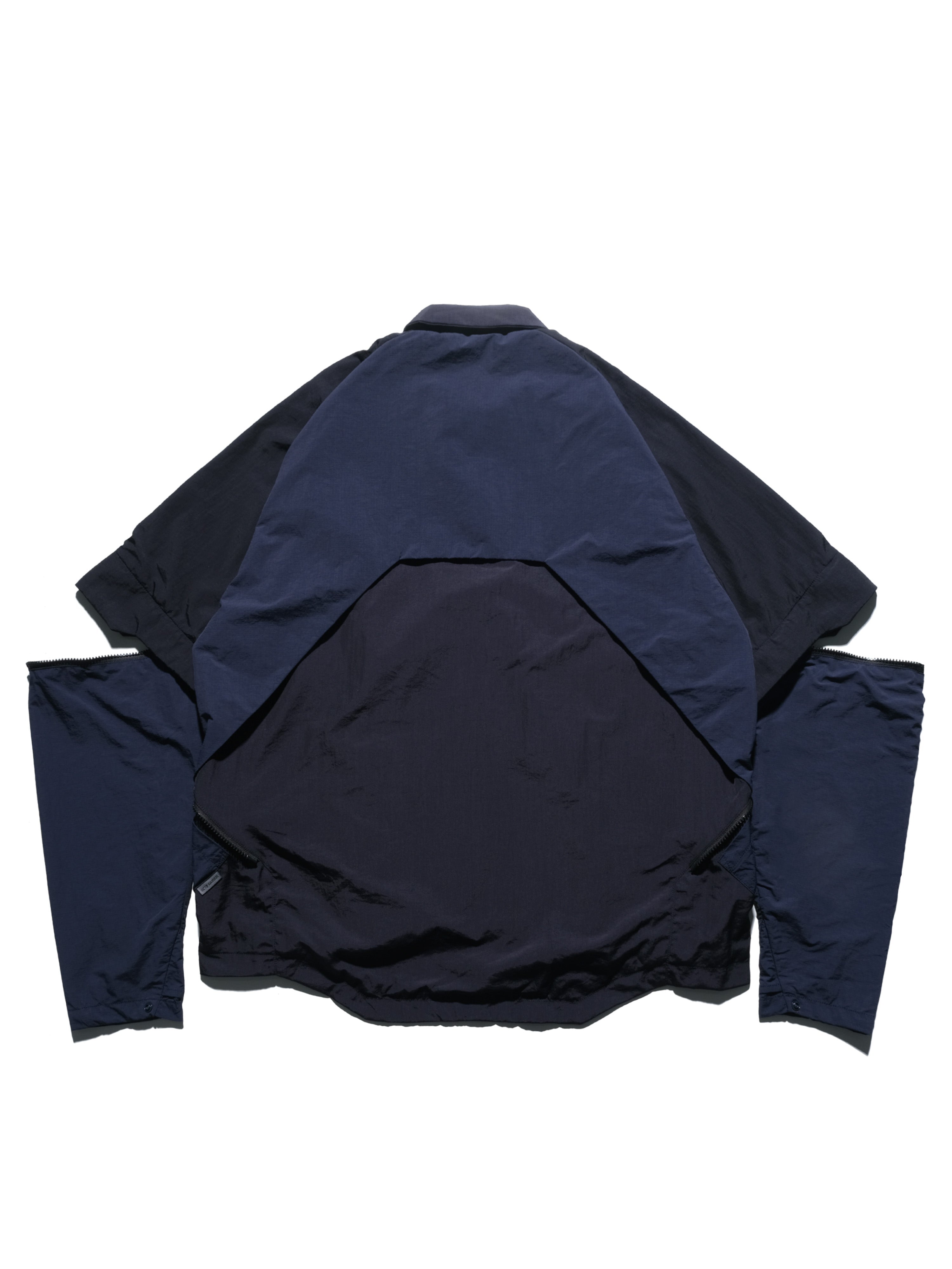 PRE - SEASON  — PT23-012 Detachable Dual Form Shirt (Navy)