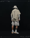 SS23 / 13 — T23-072 All-in-one Vest Shirt (Khaki)