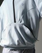 A24-CS-02-H Aura Curved Pullover (Slate Blue)
