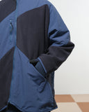 Capsule 02 / CSJ-006 Discrete Fleece Jacket  (Navy)