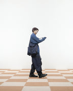 Capsule 02 / CSP-126 Discrete Nylon Pants   (Navy)