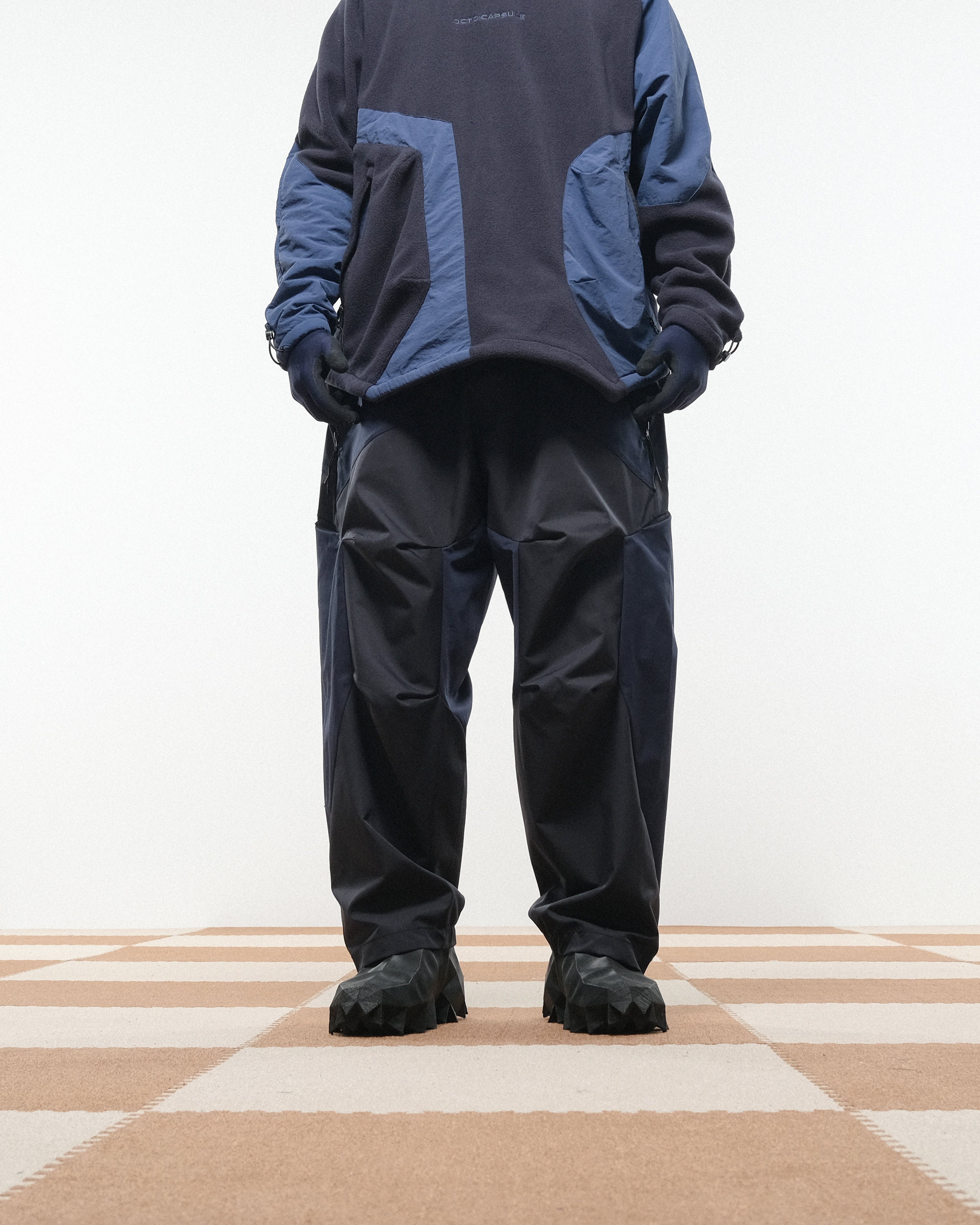 Capsule 02 / CSP-126 Discrete Nylon Pants   (Navy)