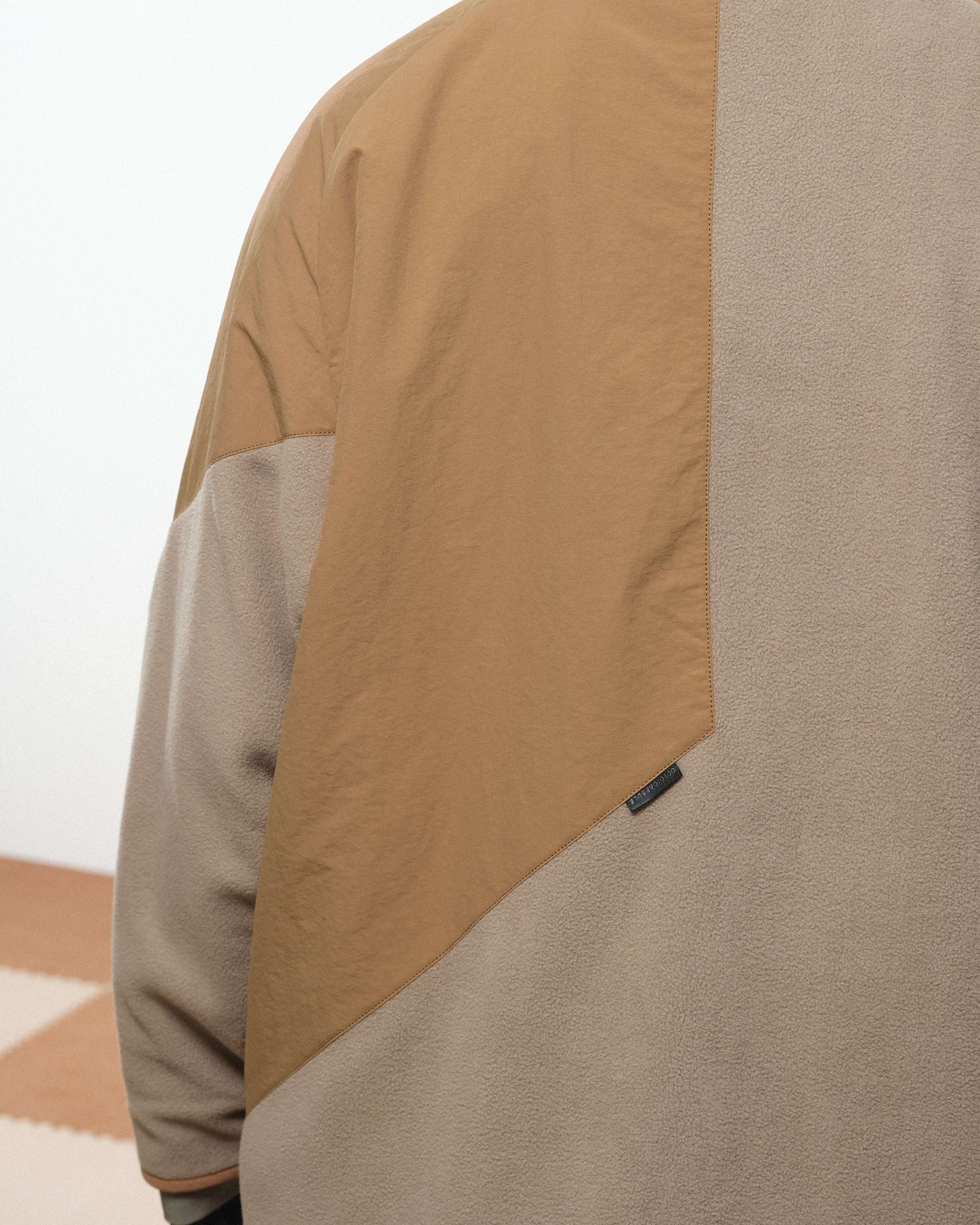Capsule 02 / CSJ-006 Discrete Fleece Jacket  (Sand)