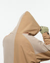 Capsule 02 / CST-123 Discrete Nylon Hoodies  (Sand)