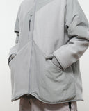 Capsule 02 / CSJ-006 Discrete Fleece Jacket  (Bright Grey)