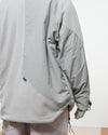 Capsule 02 / CST-123 Discrete Nylon Hoodies (Bright Grey)