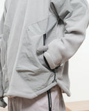 Capsule 02 / CST-123 Discrete Nylon Hoodies (Bright Grey)