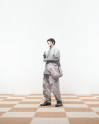 Capsule 02 / CST-122  Discrete Nylon Sweater  (Bright Grey)