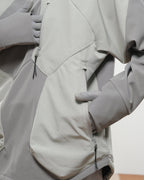 Capsule 02 / CST-122  Discrete Nylon Sweater  (Bright Grey)