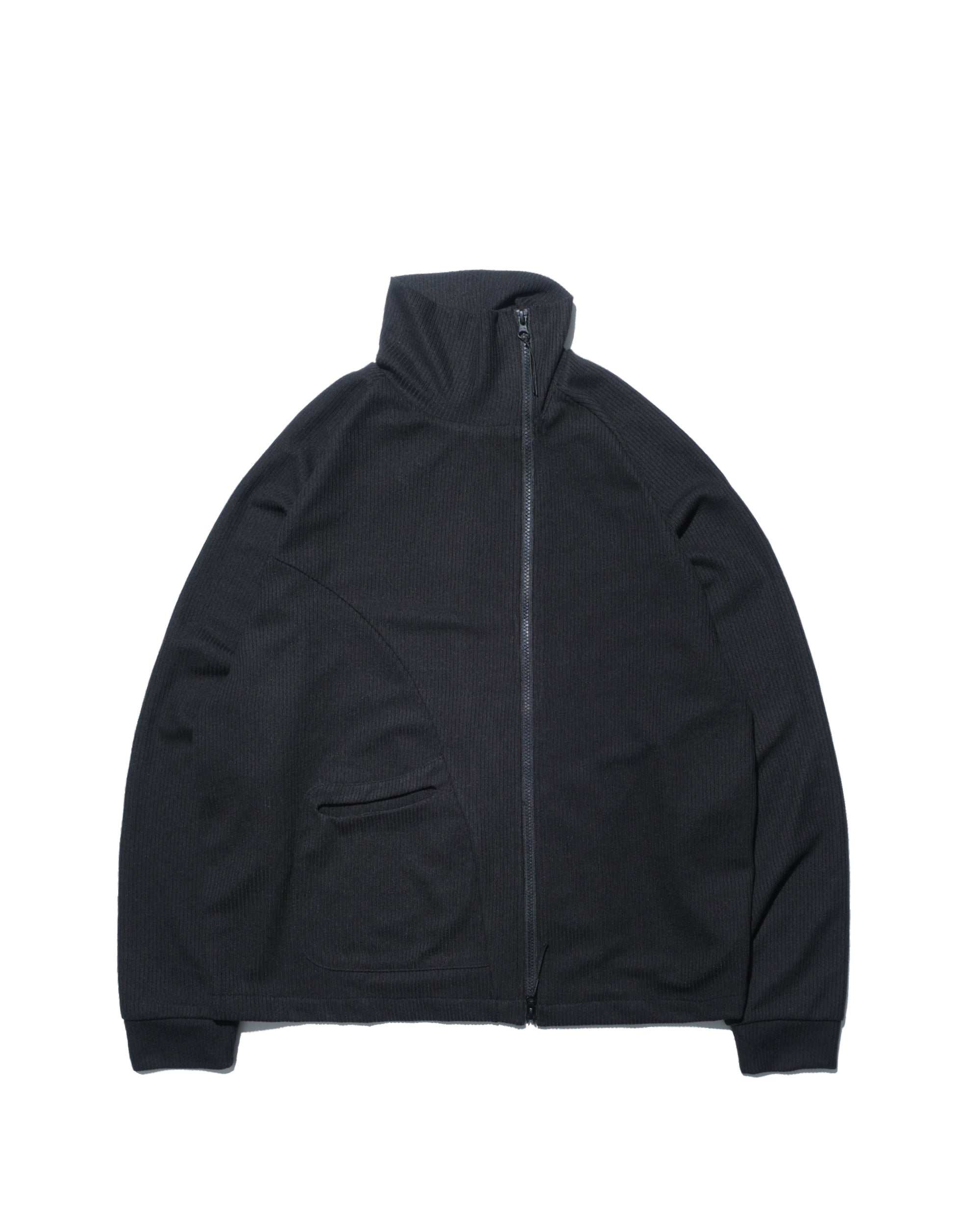 C1/ A25-C01-J Flow stand zip Jacket (Black)