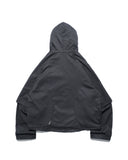 C2/ A25-C02-J Shifted Layered Jacket (Black)