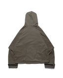 C2/ A25-C02-J Shifted Layered Jacket (Brown)