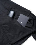 C2/ A25-C02-J Shifted Layered Jacket (Black)