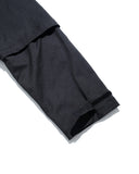 C2/ A25-C02-J Shifted Layered Jacket (Black)