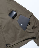 C2/ A25-C02-J Shifted Layered Jacket (Brown)