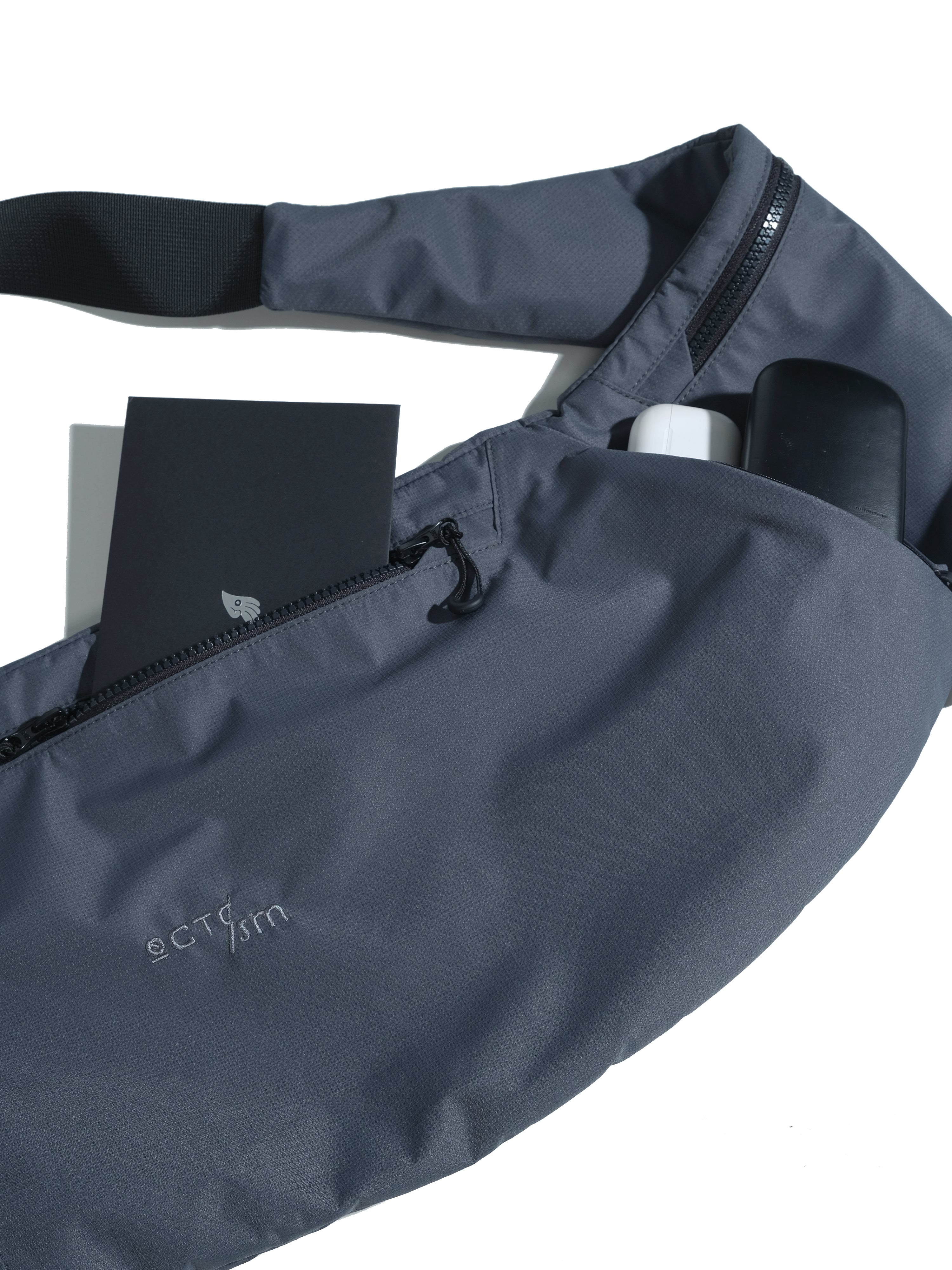 A25-OI-B OCTO X IONISM Strata Cross Bag (Grey)