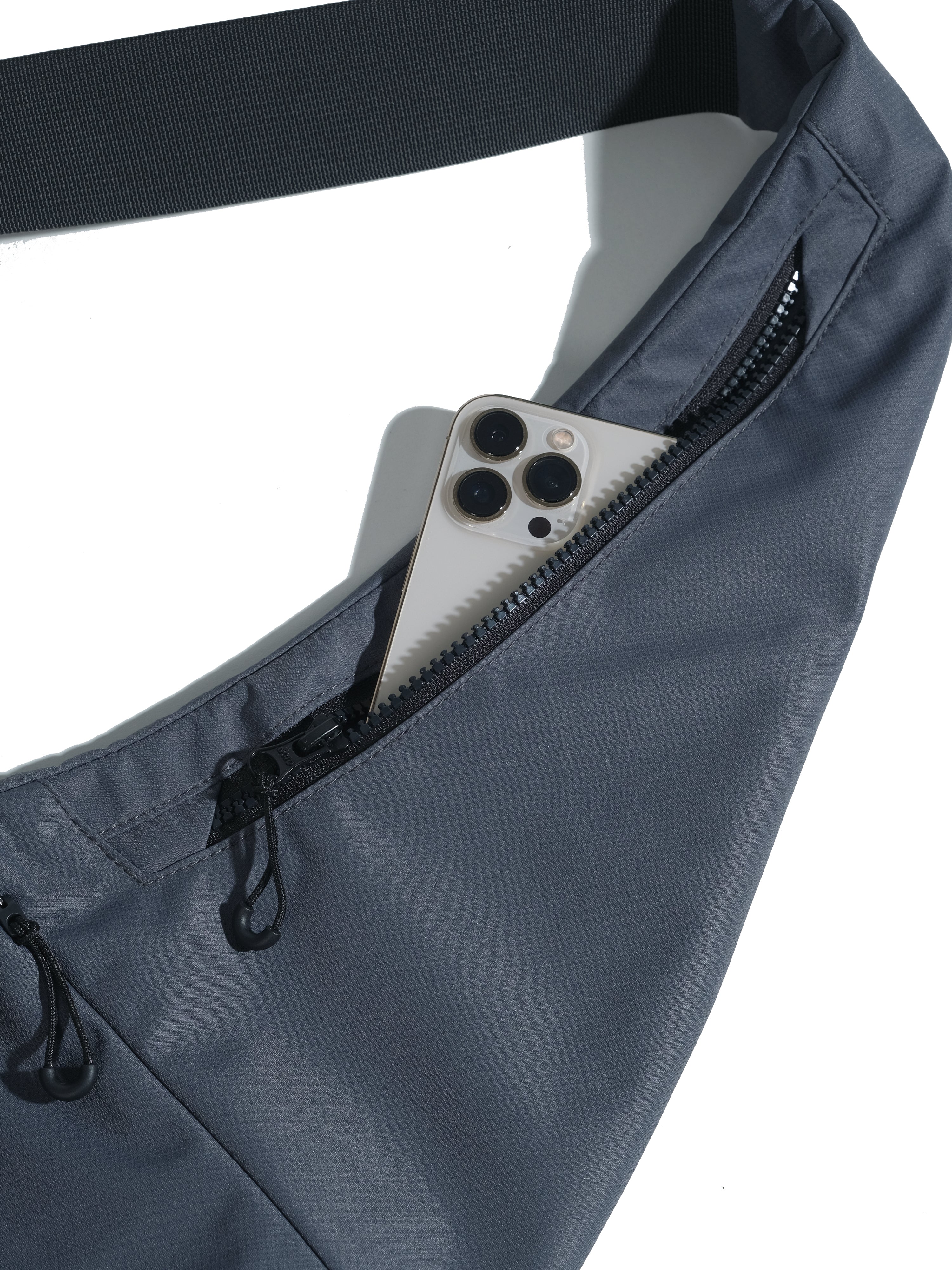 A25-OI-B OCTO X IONISM Strata Cross Bag (Grey)