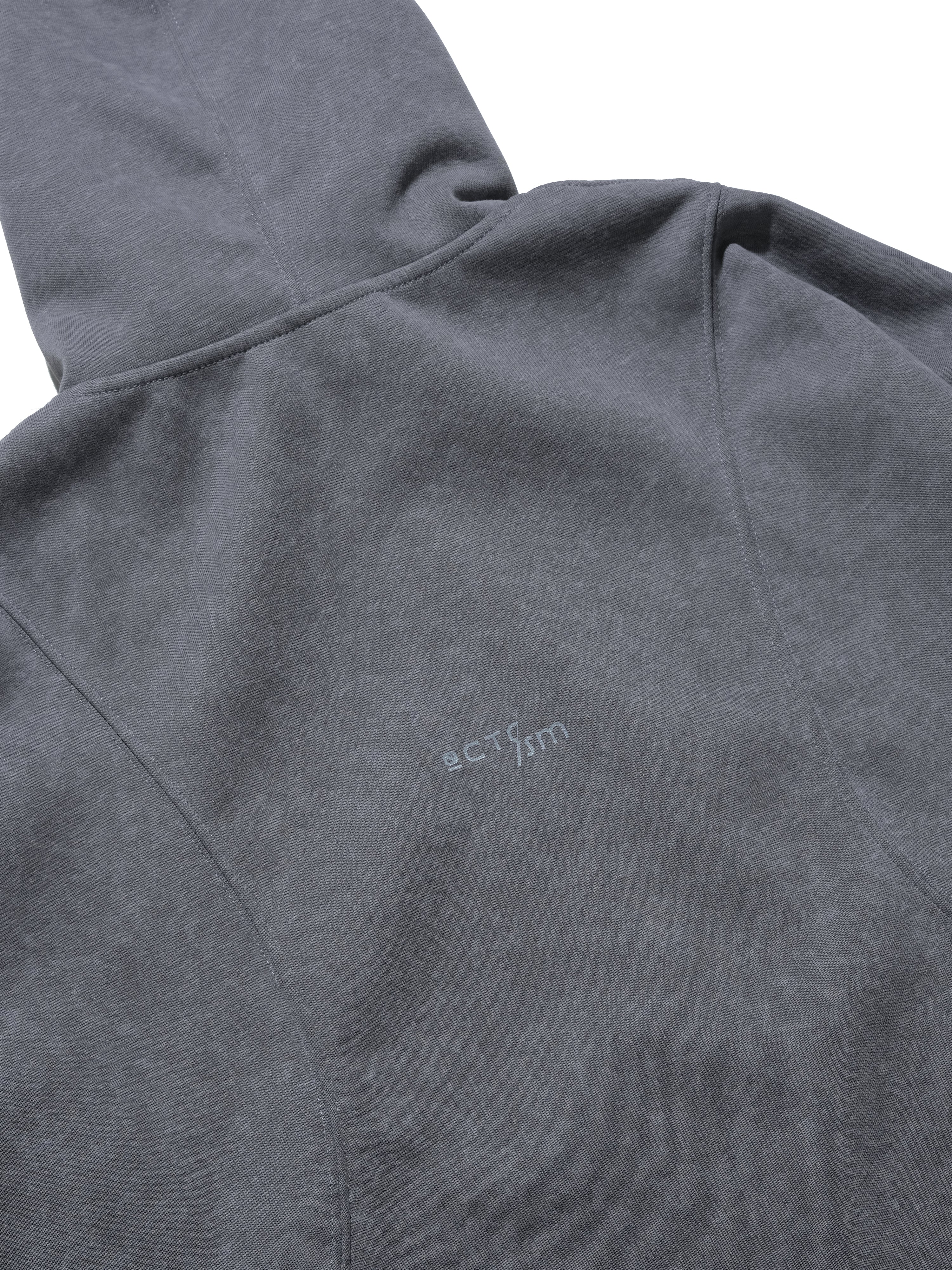 A25-OI-H OCTO X IONISM Strata Zip-up (Grey)
