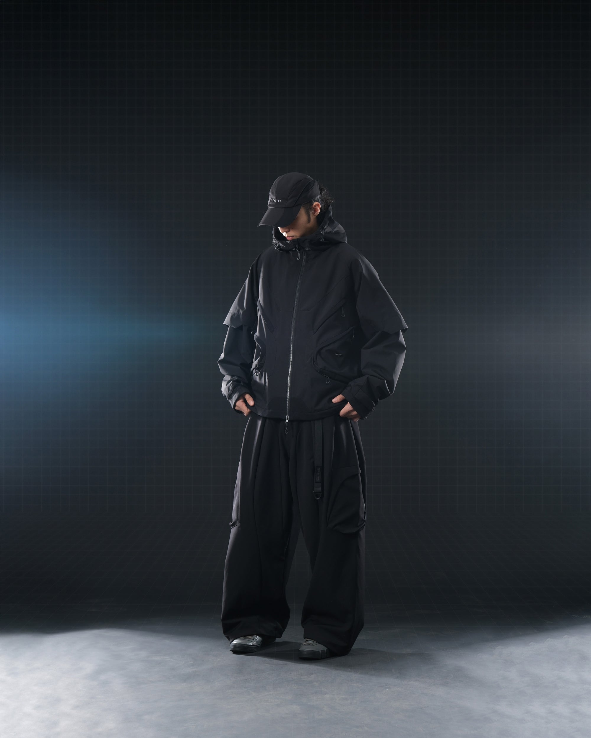 S1/ A25-J-01 Visor Shell Jacket (Black)