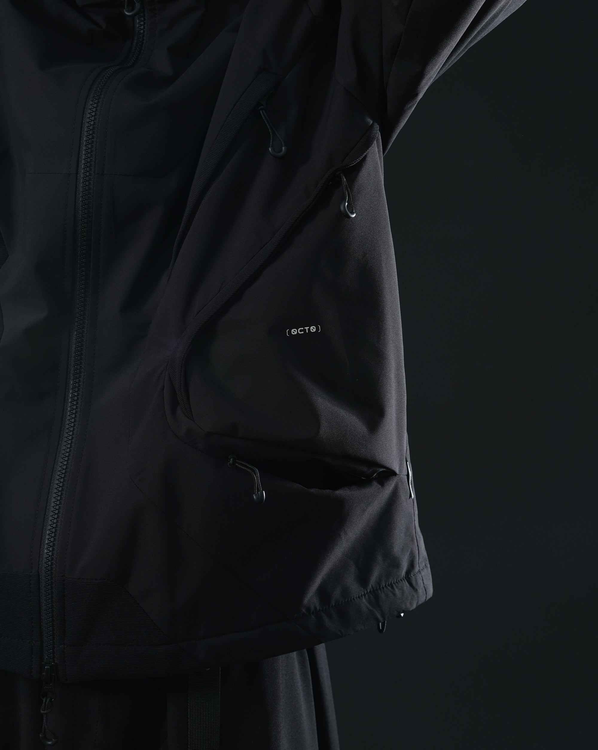 S1/ A25-J-01 Visor Shell Jacket (Black)