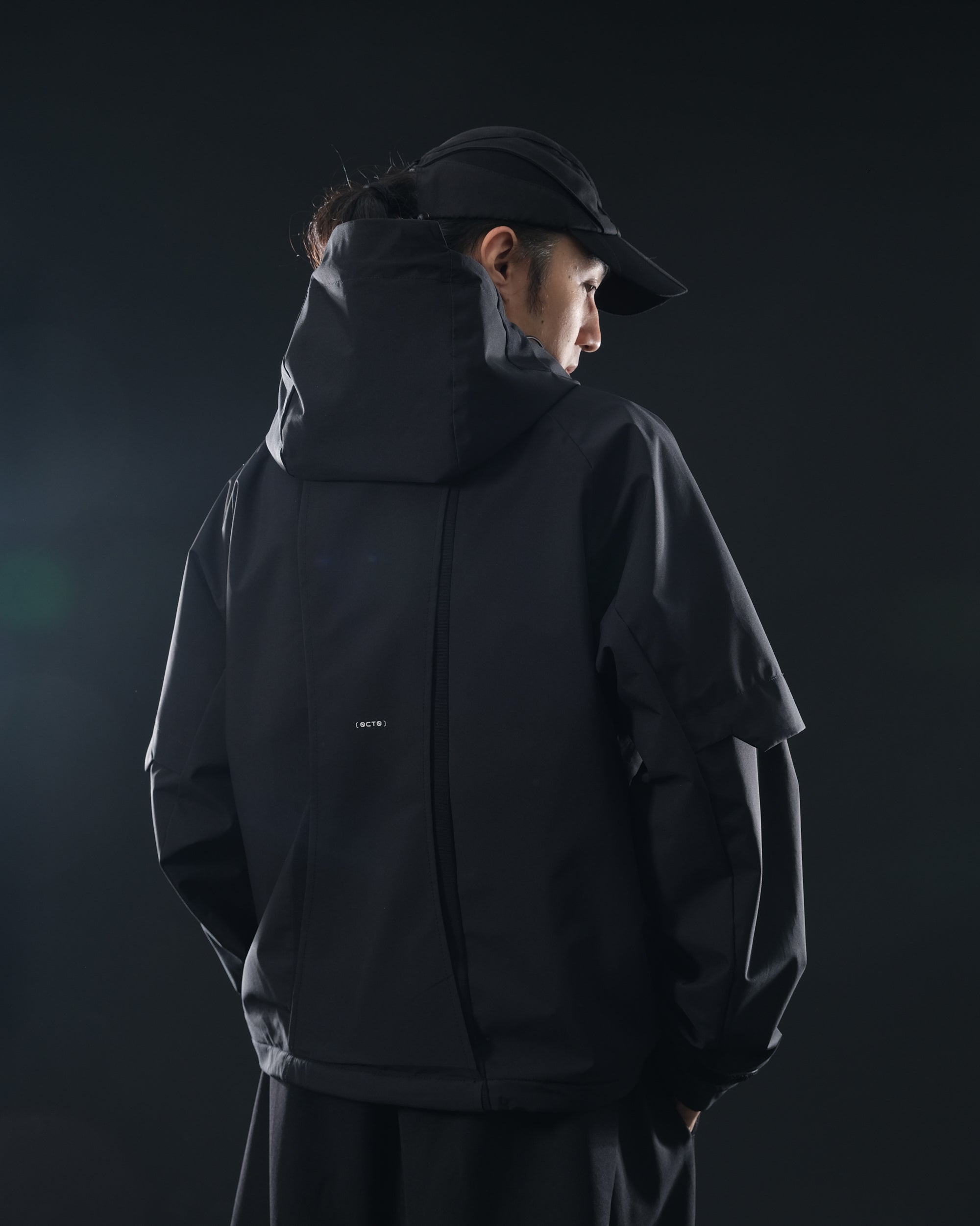 S1/ A25-J-01 Visor Shell Jacket (Black)