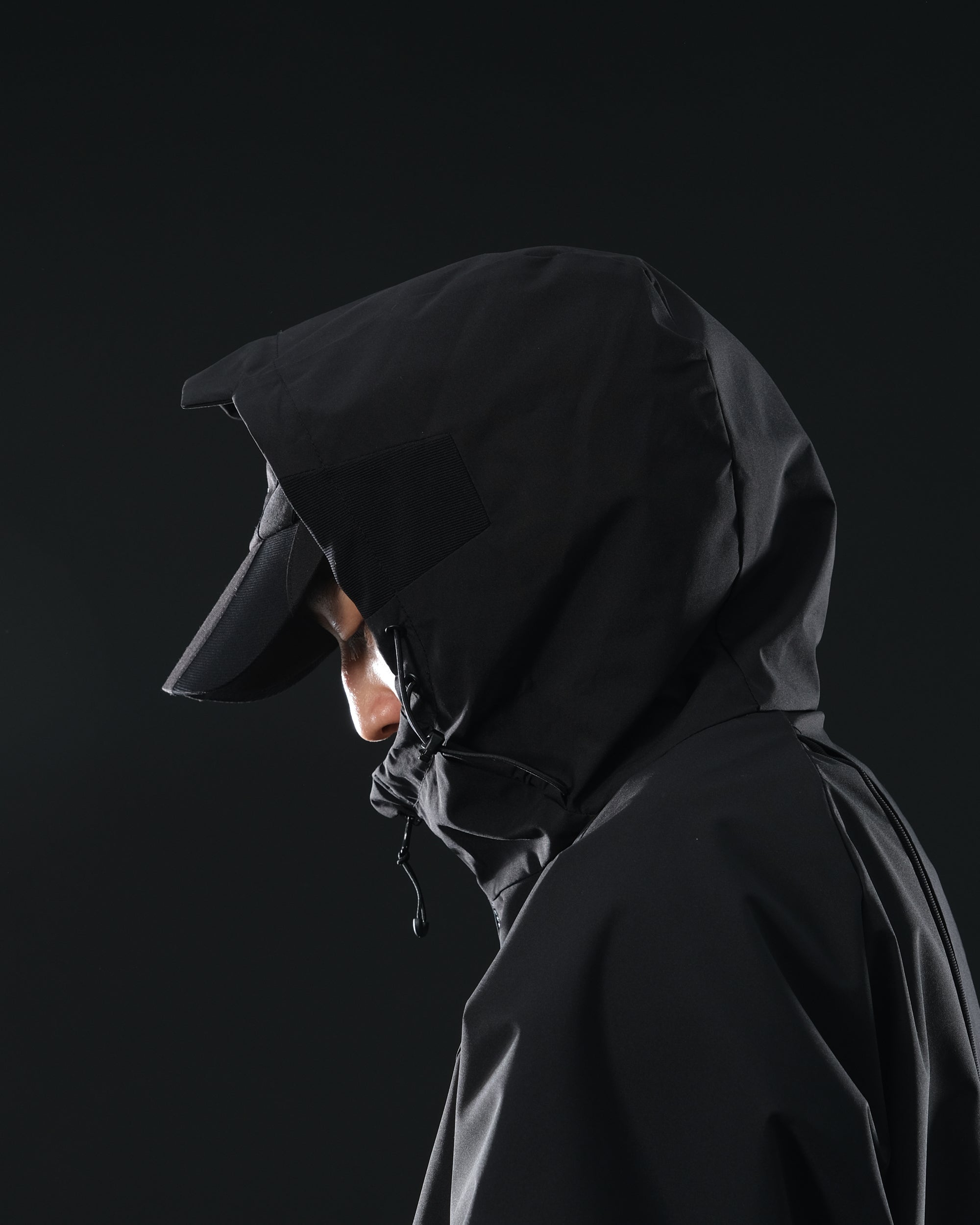S1/ A25-J-01 Visor Shell Jacket (Black)