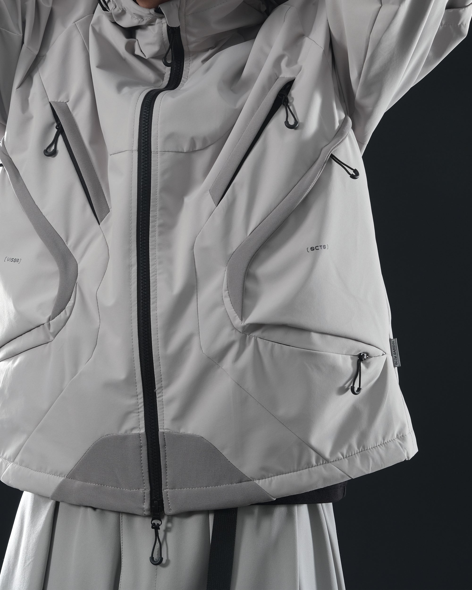 S1/ A25-J-01 Visor Shell Jacket (Ivory)