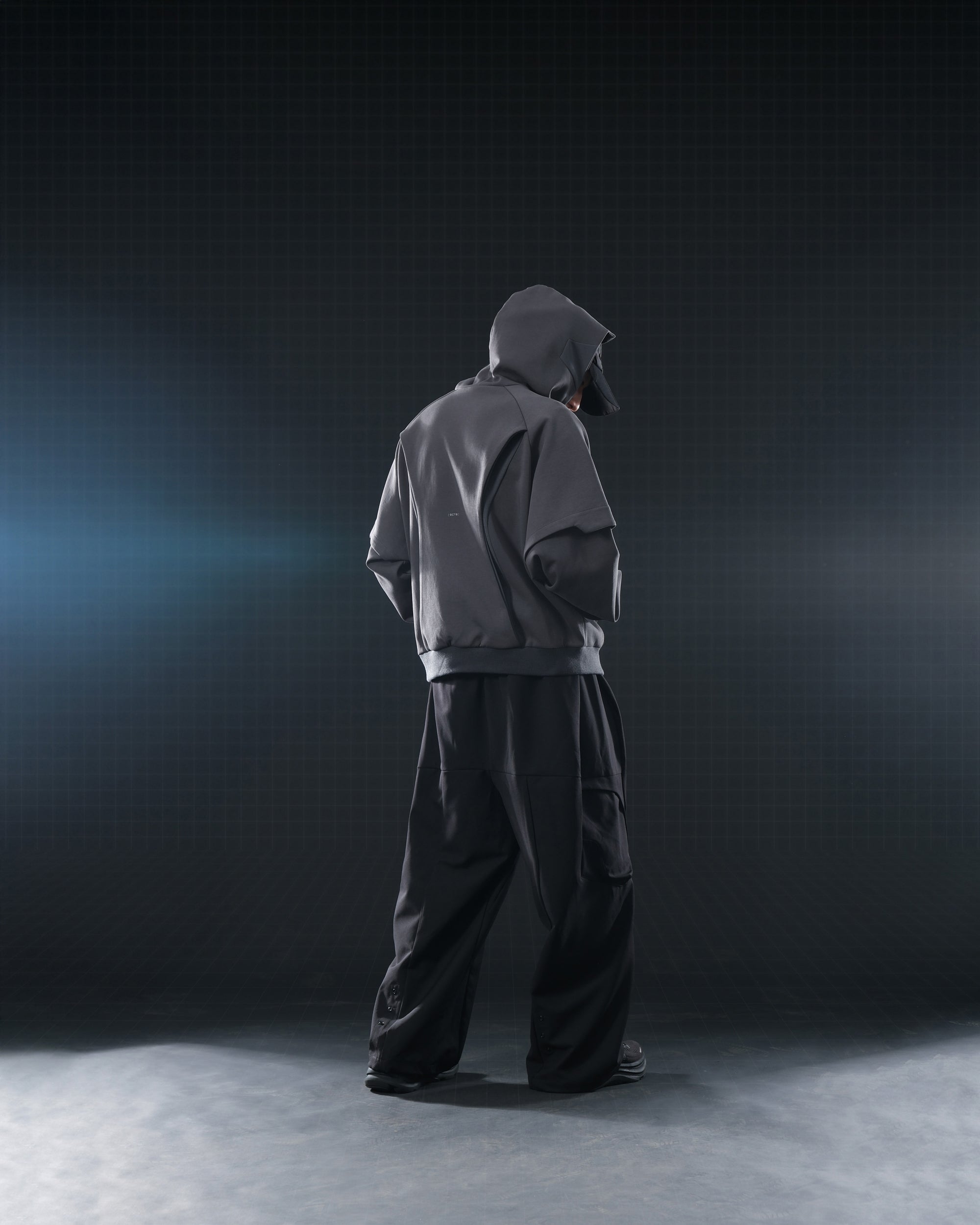 S1/ A25-H-01 Visor Hoodie (Grey)