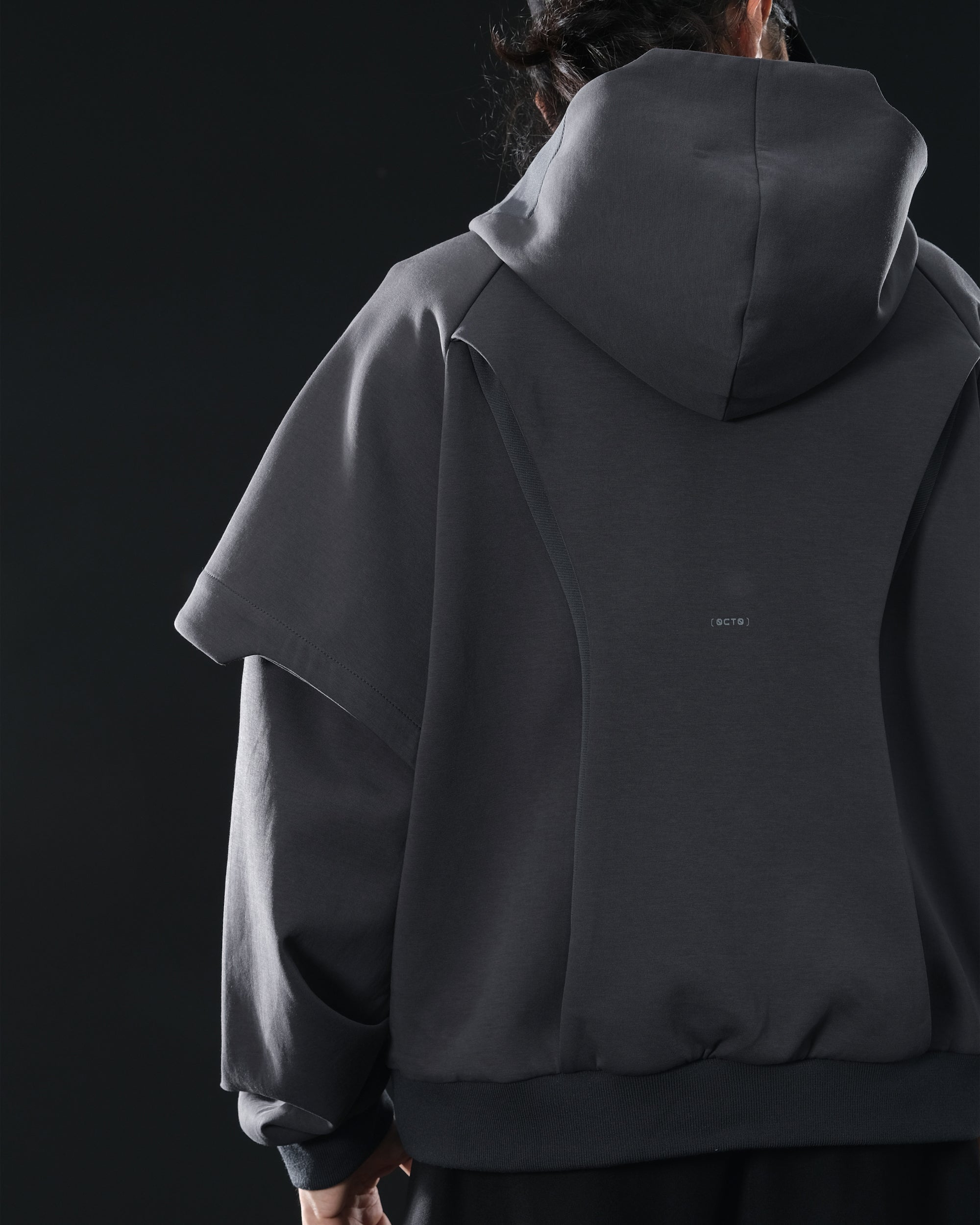 S1/ A25-H-01 Visor Hoodie (Grey)