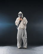 S1/ A25-H-01 Visor Hoodie (Ivory)