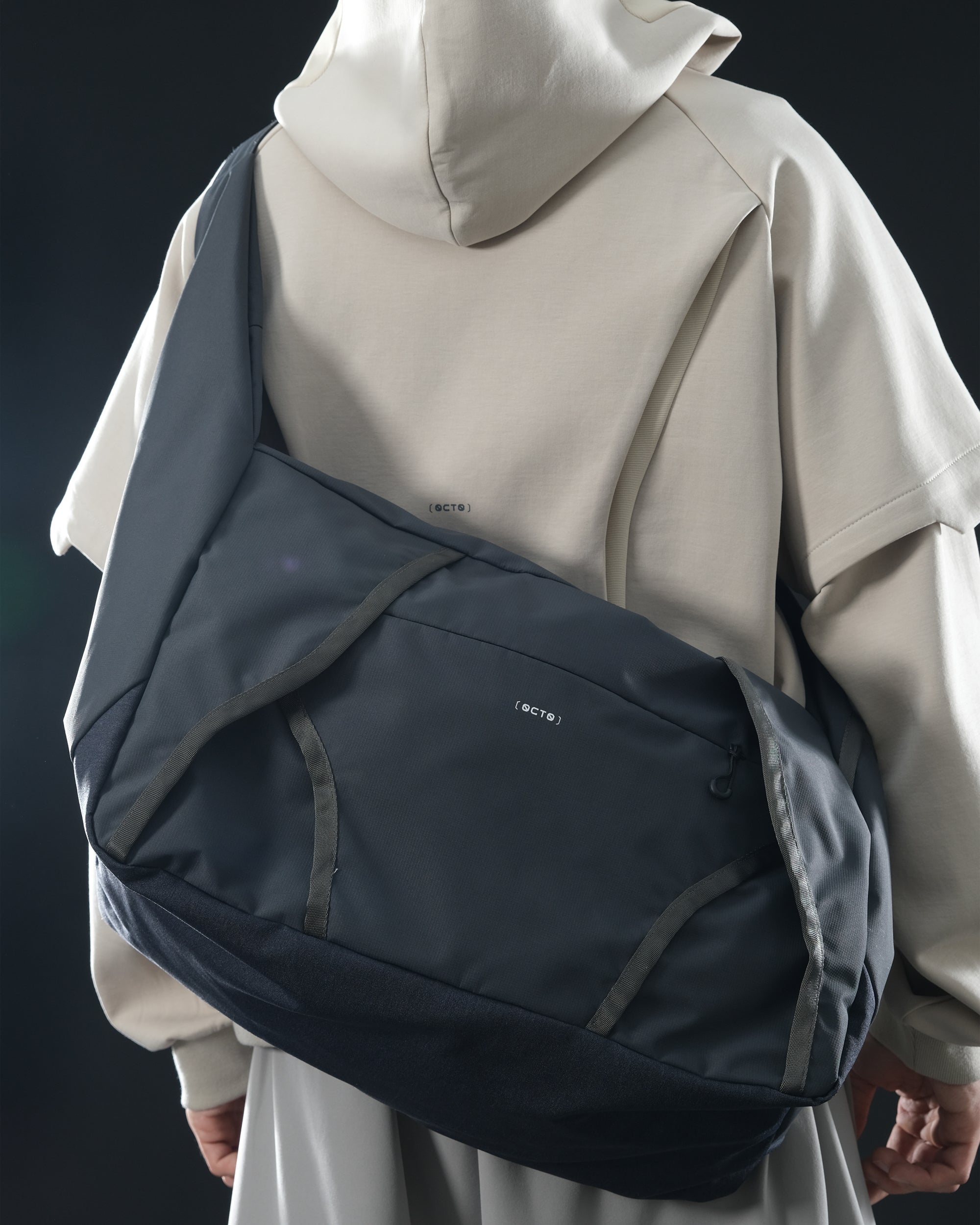 S1/ A25-B-01 Visor Cross Bag (Grey)
