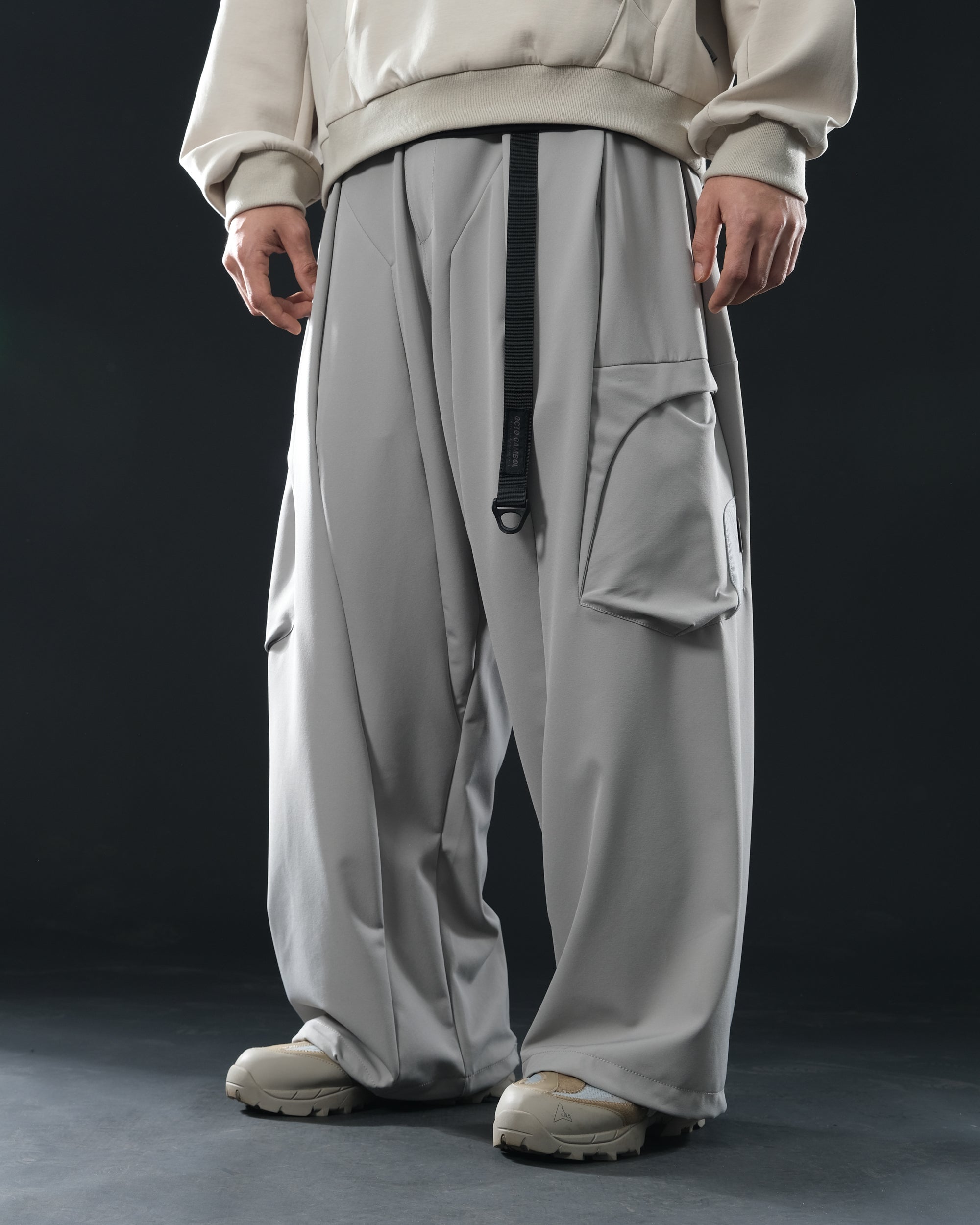 S1/ A25-P-01 Visor Layers Pants (Light Grey)