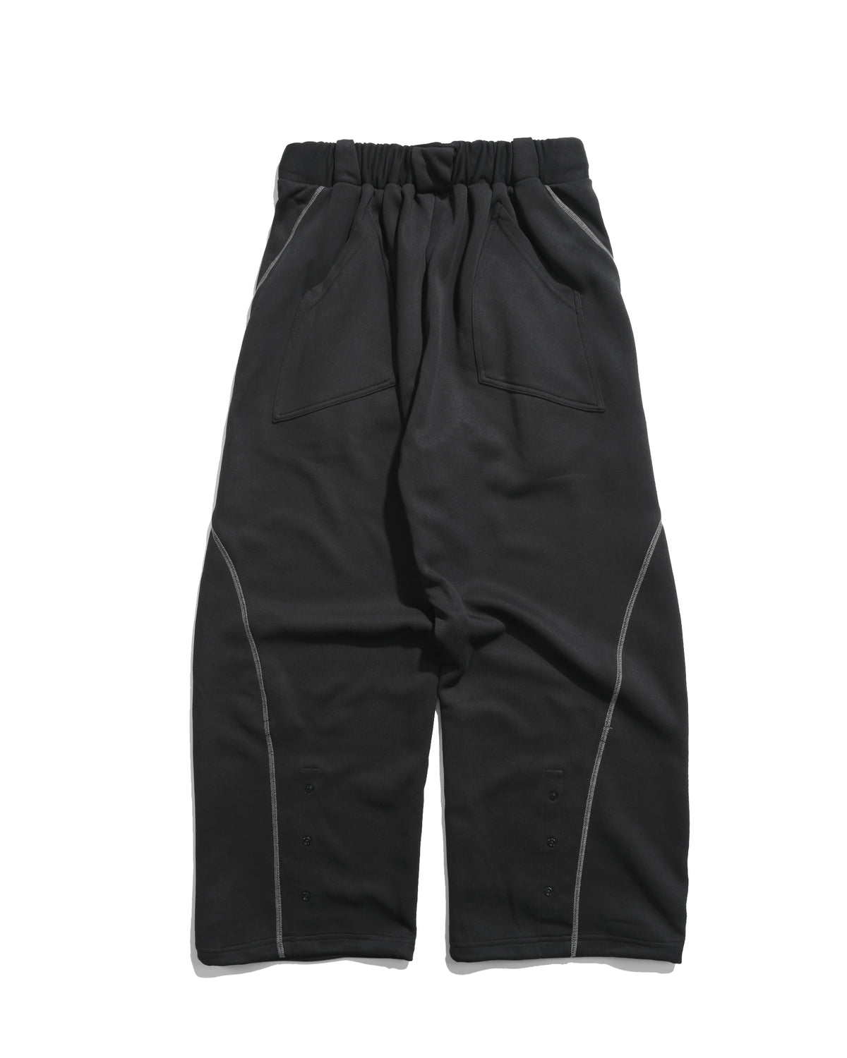 A26-PR-P / Arc Seam Sweat Pants (Black)