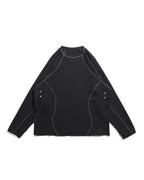 A26-PR-T /Waffle Arc L-Tee (Black)
