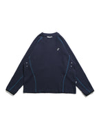 A26-PR-T /Waffle Arc L-Tee (Blue)