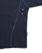 A26-PR-T /Waffle Arc L-Tee (Blue)