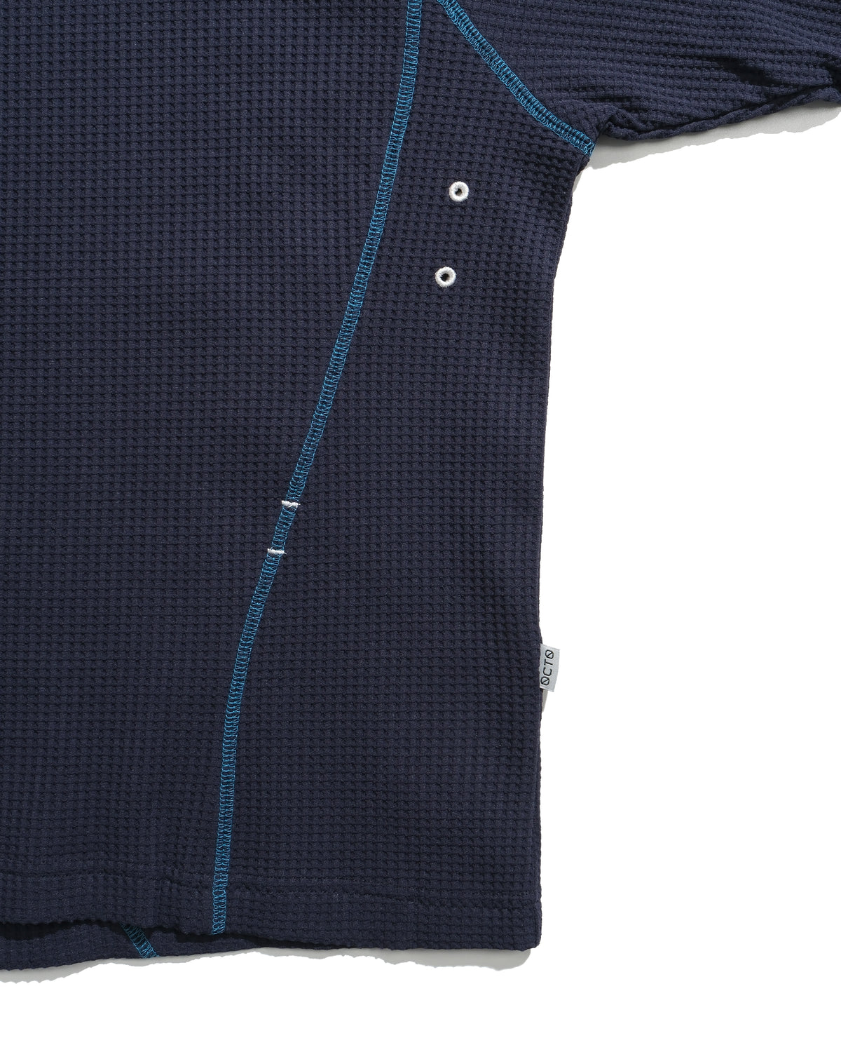 A26-PR-T /Waffle Arc L-Tee (Blue)