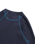 A26-PR-T /Waffle Arc L-Tee (Blue)