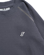 A26-PR-T /Waffle Arc L-Tee (D-Grey)