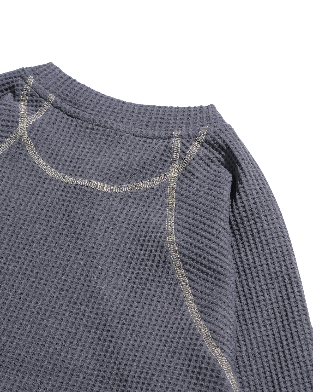 A26-PR-T /Waffle Arc L-Tee (D-Grey)