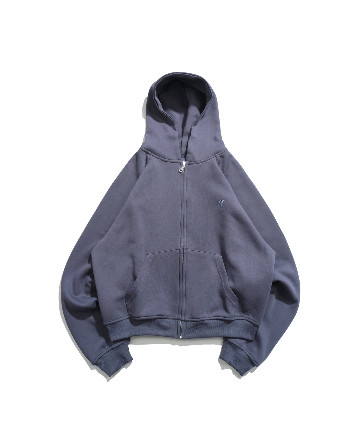 A26-PR-Z / Arc Seam Zip Hoodie (L-Blue)