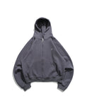 A26-PR-Z / Arc Seam Zip Hoodie (D-Grey)
