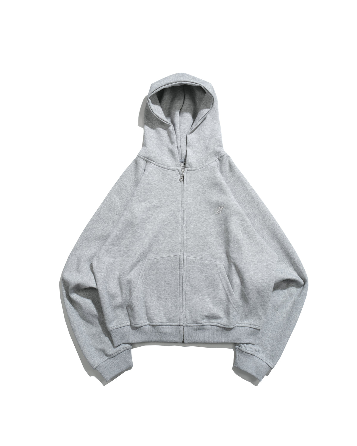 A26-PR-Z / Arc Seam Zip Hoodie (L-Grey)