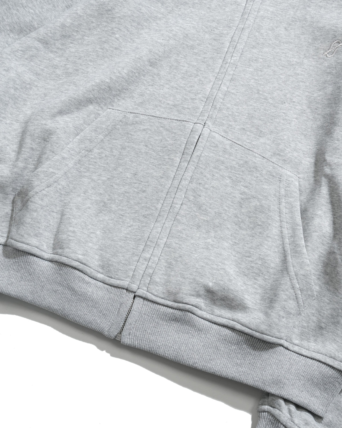 A26-PR-Z / Arc Seam Zip Hoodie (L-Grey)