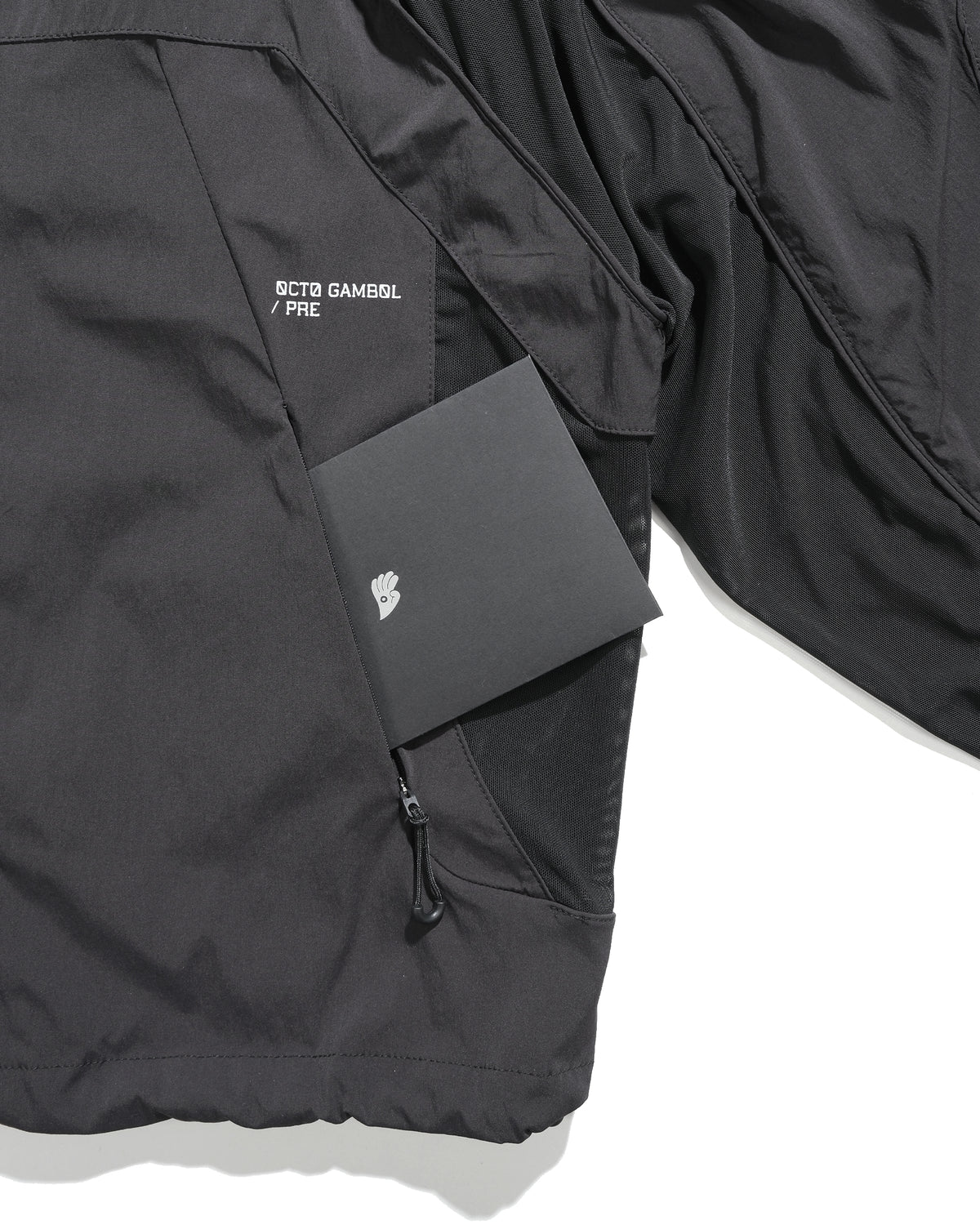 A26-PRE-J / Air Wing Hooded Jacket (Black)