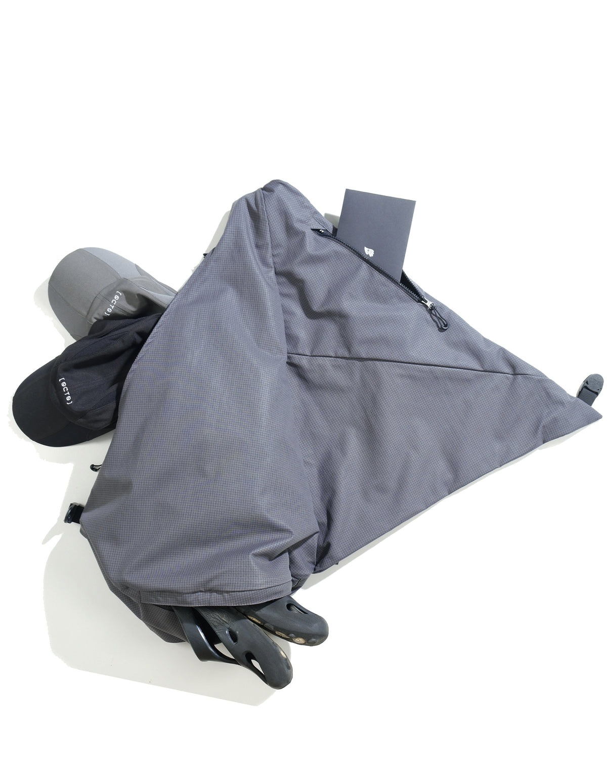 A26-S1-B / Visor Split Sling Bag (Grey)